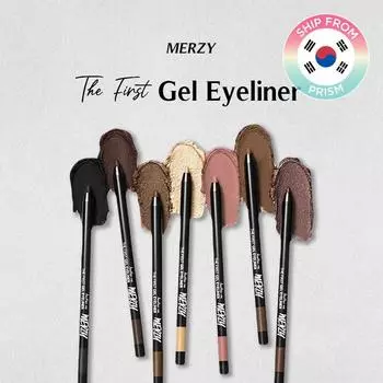 Merzy The First Гелевая подводка для глаз 0,5 г*2 шт. / 10 цветов / Двойная упаковка/ Быстросохнущая #G1*2ea