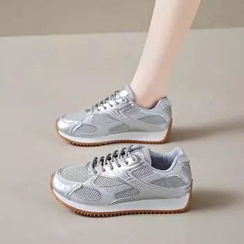 Mesh breathable dad shoes women s summer new student versatile casual women s shoes fashion lightweight sports shoes 36