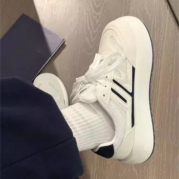 Mesh Breathable Platform White Shoes Women s Summer Versatile Students Casual Skate Shoes Tide 35