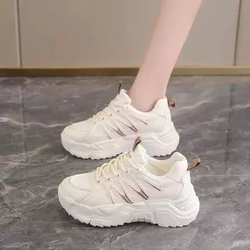 Mesh Breathable Shoes for Women Light Lace Up Spring Autumn Trends 2024 Woman Footwear Original On Offer Designer Luxury Deals H 36