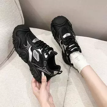 Mesh Breathable Woman Footwear Casual High Quality Dad Shoes for Women On Offer Designer Luxury Aesthetic H New Arrival 2024 In 35
