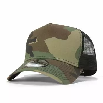 Mesh Cap 9FORTY Trucker Green Camouflage Pattern FREE [New Era] (Size Adjustable)