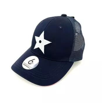 Mesh Cap Hat Golf Star Mark Star Logo Black [Elite Grip] Men s чёрный