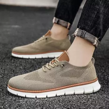 Mesh Casual Men Shoes Large Size Running Sneakers Male Outdoor Sports Walking Shoe Fashion Fitness Jogging Shoes Breathable 2024 39 чёрный