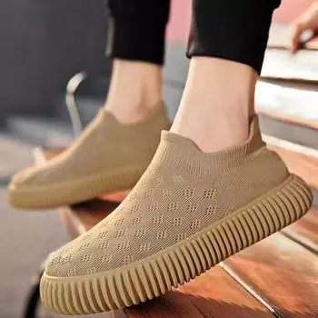 Mesh Men s Vulcanize Shoes Slip-ons Tennis New In Sneakers Male High Quality Fashion 2024 New Arrivals Autumn Work Leisure 39