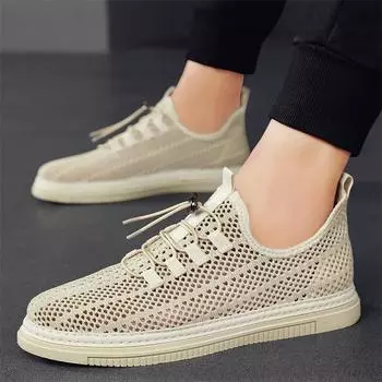Mesh Plate Shoes Men s Sneakers Men s Summer 2024 New Men s Shoes Breathable Casual Trendy Shoes Student Teen 39