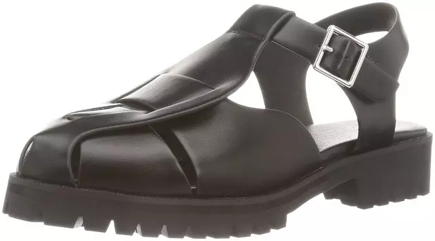 Сетчатые сандалии SWGS221629 BLK большой [Sneider] Женские