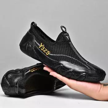 Mesh shoes men s 2021 summer breathable mesh Korean version of trendy sports and leisure shoes lightweight soft-soled octopus men s shoes tide 41