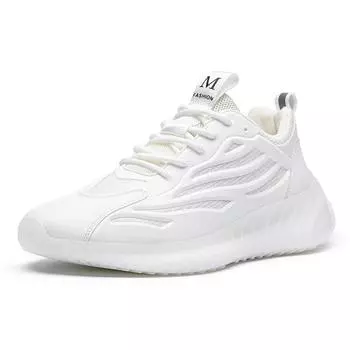 Mesh sneakers men s 2025 spring and summer new soft-soled lightweight running shoes Korean version thick-soled inner height increase dad shoes men 38