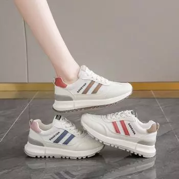 Mesh sneakers women s 2025 spring new high-value not tired dad shoes comfortable and breathable student running shoes 35