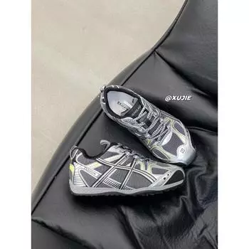Mesh spring and summer outdoor sports running shoes women s new versatile silver breathable dad shoes waffle casual shoes 35 серый