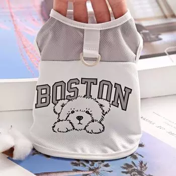 Mesh Summer Breathable Pet Vest Cat Small Puppy Dog Clothes S