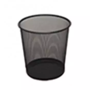 Mesh Trash Bin Paper Basket Office Rubbish Waste Holder Can Trash Can Household Bathroom Toilet Bedroom Living Room Waste Bins 10L