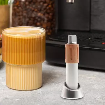 Мешалка для кофе, распределитель с возможностью очистки, распределитель эспрессо из нержавеющей стали чёрный