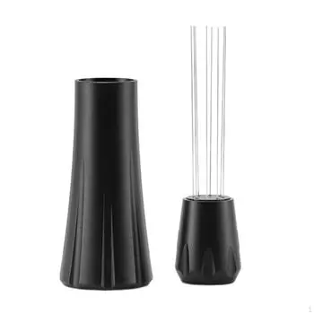 Мешалка профессиональная ручная раздача прочный инструмент для тампера кофе из алюминиевого сплава для кухонного бара серый