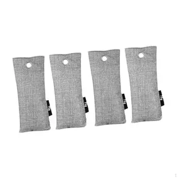 Мешки для очистки воздуха, аксессуары для очистки, универсальные, с отверстием для подвешивания, очиститель запаха 4 Bags