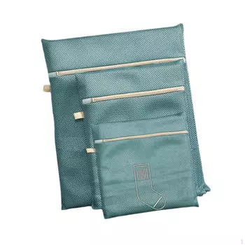 Мешки для стирки одежды, сетчатая защитная корзина для белья, многоразовая прочная нежная сумка для путешествий Style B