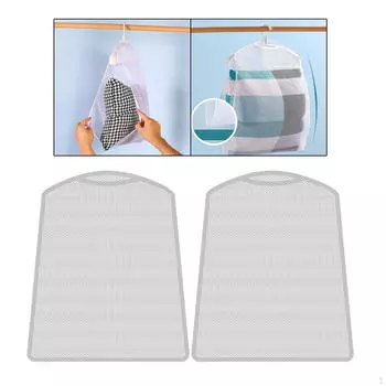 Мешки для сушки подушек, подвесная сетка для стирки, бытовые многофункциональные игрушки-мягкие игрушки 2 pieces