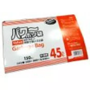 Мешки Sanipak Power Poly Bags 45L, прозрачные, 150 листов, экологически чистые, тонкие и прочные мешки для мусора