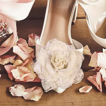 Мешковина цветок ремесло голова ручной работы свадебный декор DIY для планировщика 6.5cm