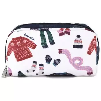 Мешочек 6511 ПРЯМОУГОЛЬНЫЙ КОСМЕТИЧЕСКИЙ HB51 УЮТНАЯ ОДЕЖДА ЦВЕТ СЛОНОВАЯ КОСТЬ [LeSportsac] [Предмет]