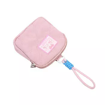 Мешочек для гигиенических прокладок, сумка для хранения гигиенических салфеток, органайзер для тампонов One Size розовый