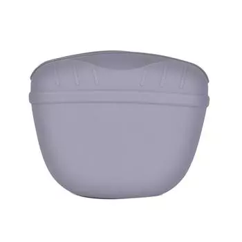 Мешочек для лакомств для щенков и собак Прогулка Обучение послушанию Поощрительное печенье серый