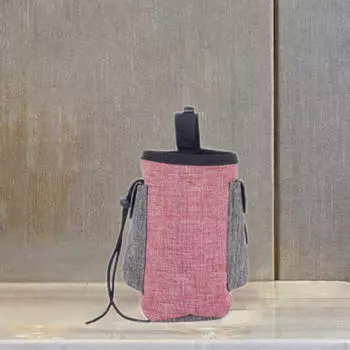 Мешочек для лакомств для собак, тренировочная сумка Train Essentials, многоцелевой практичный перекус для щенков красный