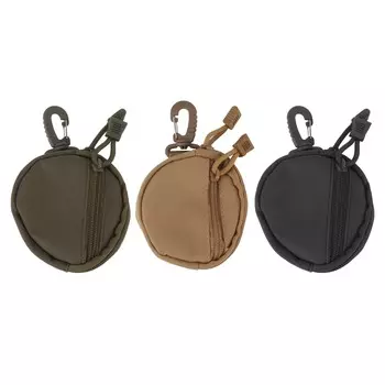 Мешочек для монет Многофункциональный модный большой емкости Маленький кошелек для мелочи Брелки Мужской мешочек для монет w Green