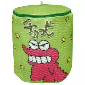 Мешочек для стирки мелков, зеленый, Ш27 x В23 x Г19 см K2995A [I Planning] Shin-chan Прибл. зелёный