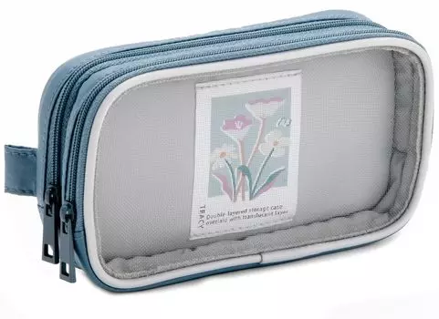 Мешочек Iroha Publishing TRACY MULTI POUCH S размер сойка синий [Iroha Publishing]