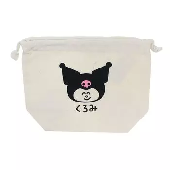 Мешочек Kuromi Kinchaku с персонажами Sanrio Sanrio [мешок на шнурке] ластовица/ящик