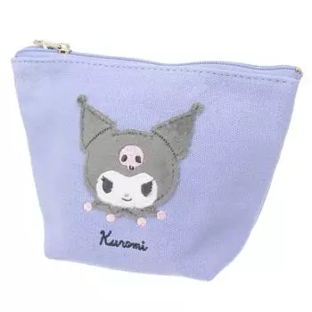 Мешочек-нашивка с пушистыми персонажами Marimo Craft Sanrio Kuromi Ш12 x В16 x Г5 см в форме лодки SRTZ-136