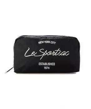 Мешочек ПРЯМОУГОЛЬНЫЙ Deep Sea Script Cosmetic [LeSportsac] [Официальный] КОСМЕТИКА/6511