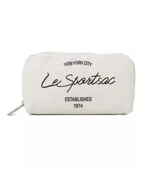Мешочек ПРЯМОУГОЛЬНЫЙ Meringue Script Cosmetic [LeSportsac] [Официальный] COSMETIC/6511