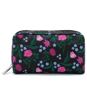 Мешочек ПРЯМОУГОЛЬНЫЙ Tossed Rose [LeSportsac] [Официальный] КОСМЕТИЧЕСКИЙ/6511