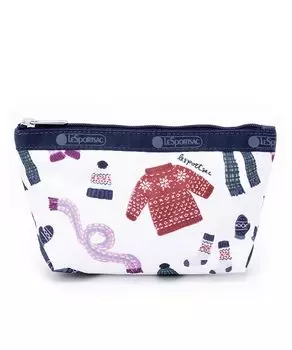 Мешочек SMALL SLOAN Cozy Close Ivory [LeSportsac] [Official] COSMETIC/2724