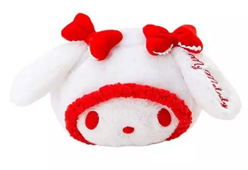 Мешочек в форме лица My Melody (Белое Рождество)