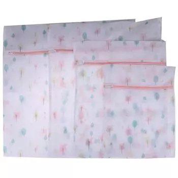 Мешок для белья из полиэстеровой сетки на молнии, складная одежда, нижнее белье, бюстгальтер, сумка для стирки 30*40cm