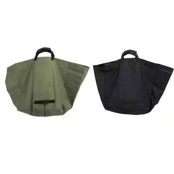 Мешок для хранения опавших листьев с резиновыми ручками, эластичный каркас из ПВХ, прочный мешок для садовых отходов, 33 галлона Green