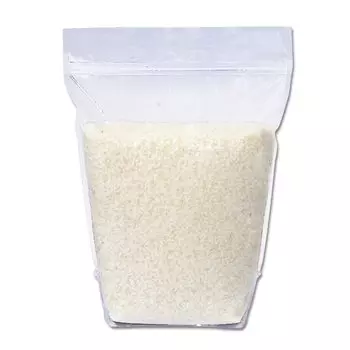 Мешок для хранения риса 1 кг 20 шт. Произведено Asahi Упаковка Можно ламинировать Маленькие пакеты С застежкой-молнией С застежкой-молнией Прозрачный Совместим с запайщиком Отправлено