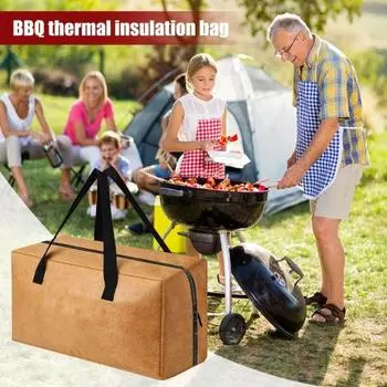 Мешок для изоляции мяса, большой емкости, застежка-молния, многослойная изоляция, можно стирать