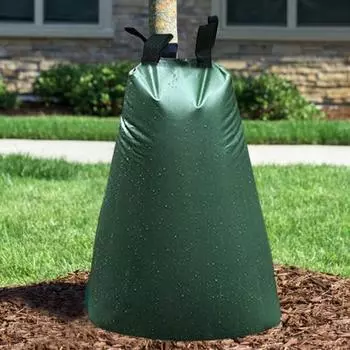 Мешок для полива деревьев на 20 галлонов, многоразовый, с медленным высвобождением, большой емкости, утолщенный ПВХ, полиэтилен A