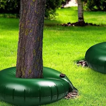 Мешок для полива деревьев объемом 10/15/20 галлонов, автоматическая система капельного полива с медленным высвобождением, мешок для посадки садовых деревьев и кустарников