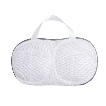 Мешок для стирки бюстгальтера, пакет для стирки нижнего белья, чистый чехол для бюстгальтера, антидеформационный сетчатый карман, специально для стиральной машины светло-серый