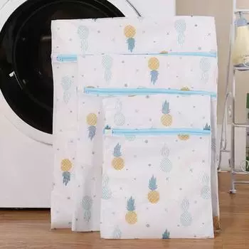 Мешок для стирки, дышащий многофункциональный полиэстер, толстая сетка, нижнее белье, бюстгальтер, мешок для стирки, ежедневное использование 60 cm
