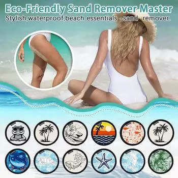 Мешок для удаления пляжного песка, Seaside Play Arifact, эффективное удаление песка, мешок для удаления песка с улицы One Size