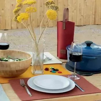 Мешок для вина из фетра, изолированная большая бутылка, сумка для переноски вина, мягкий холодильник для вина, подарок для любителей вина или на свадьбу красный