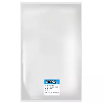 Мешок Gazette OPP с дном 30 микрон упаковочный пакет [со вставкой] 160x280+70 [100 листов]