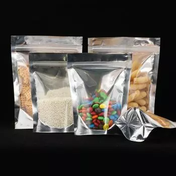 Мешок-стойка Светостойкий повторно закрывающийся самозапечатывающийся 16X26cm